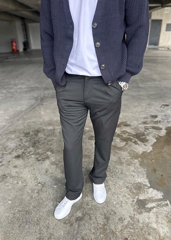 Baggy Kumaş Pantolon - Görsel 3