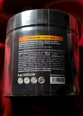 Supreme Pre Workout Tozu 280g Fitness - Görsel 4