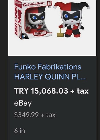 Funko Fabrikations Harley Quinn (6 inch) | Nadir Parça - Görsel 12