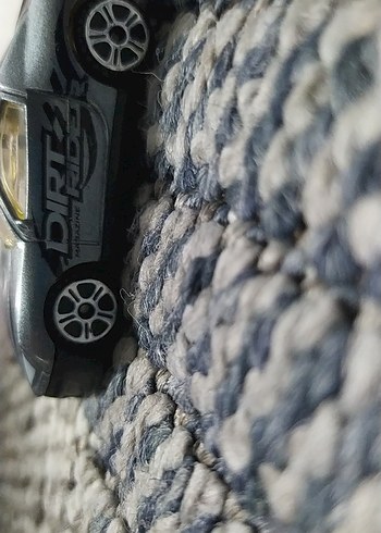 Gri Minyatür Oyuncak Araba - Görsel 2