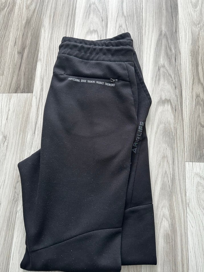 Siyah Erkek Outdoor  Eşofman Altı - Görsel 2