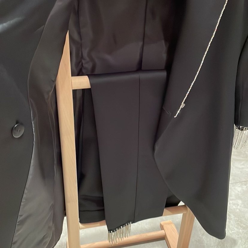 Siyah Uzun Kollu Kadın takım - Görsel 5