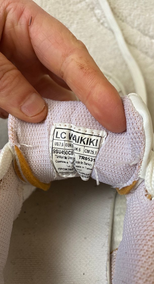 Beyaz Kadın Günlük Spor Ayakkabı - Görsel 3