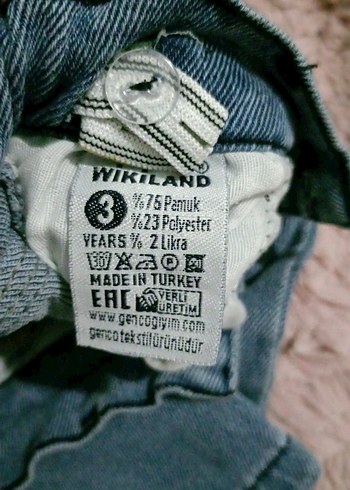 Esnek çok rahat acık mavi kot - Görsel 4