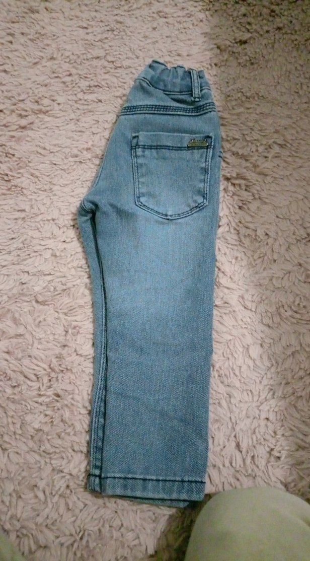 Esnek çok rahat acık mavi kot - Görsel 3