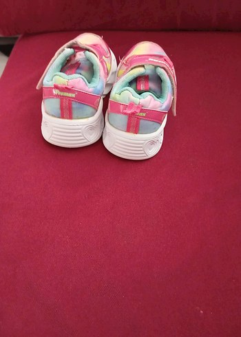 Kız Çocuk Pembe Batik Desenli Spor Ayakkabı - Görsel 2