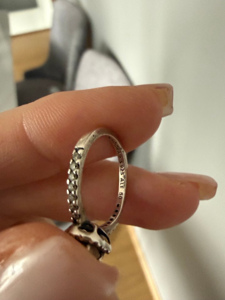 Pandora marka Kalp Motifli Kadın Yüzük - Görsel 2