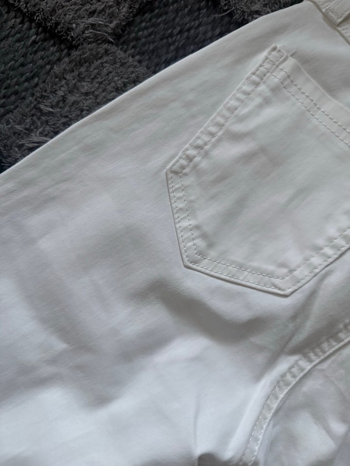 Kadın beyaz network jean - Görsel 5