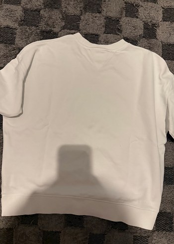 Tommy Hilfiger Beyaz Kadın Sweatshirt - Görsel 5