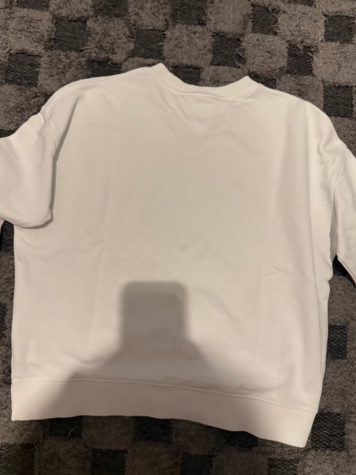 Tommy Hilfiger Beyaz Kadın Sweatshirt - Görsel 5