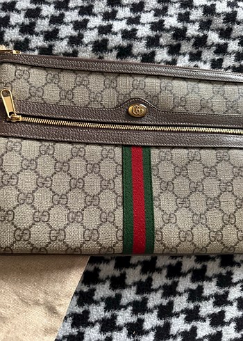 Gucci Gri Desenli Kadın Çanta - Görsel 2