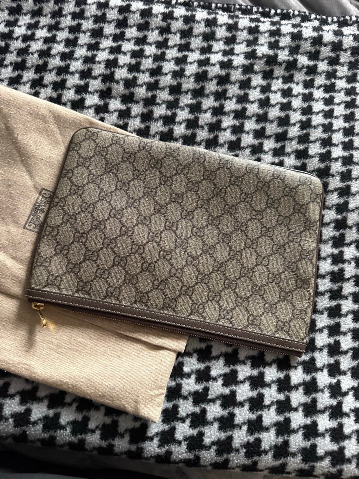 Gucci Gri Desenli Kadın Çanta - Görsel 3