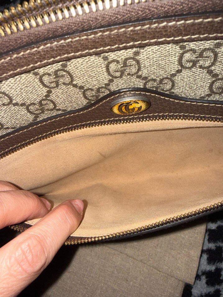 Gucci Gri Desenli Kadın Çanta - Görsel 5