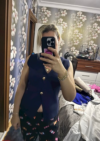 Zara marka tiriko yelek - Görsel 6