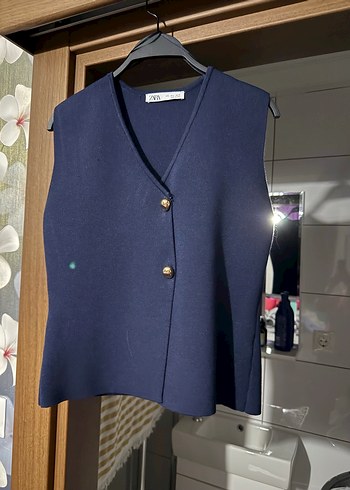 Zara marka tiriko yelek - Görsel 3