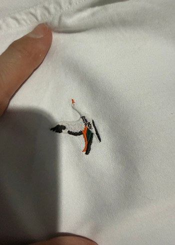 Beyaz Pamuklu kadın gömlek - Görsel 7