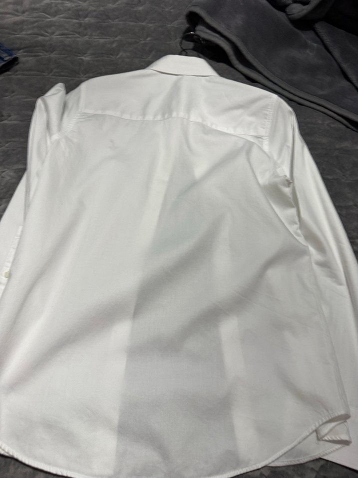 Beyaz Pamuklu kadın gömlek - Görsel 5