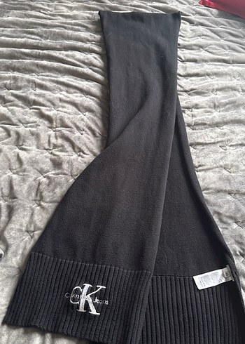 Siyah Nakışlı kadın atkı - Görsel 4