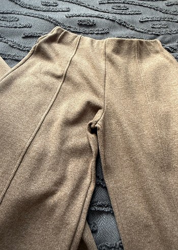 Süt kahve  Triko Kadın Uzun Takım - Görsel 3