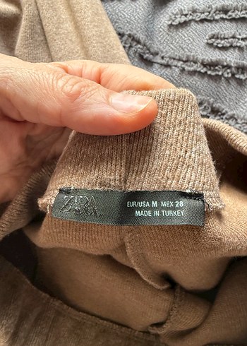 Süt kahve  Triko Kadın Uzun Takım - Görsel 8