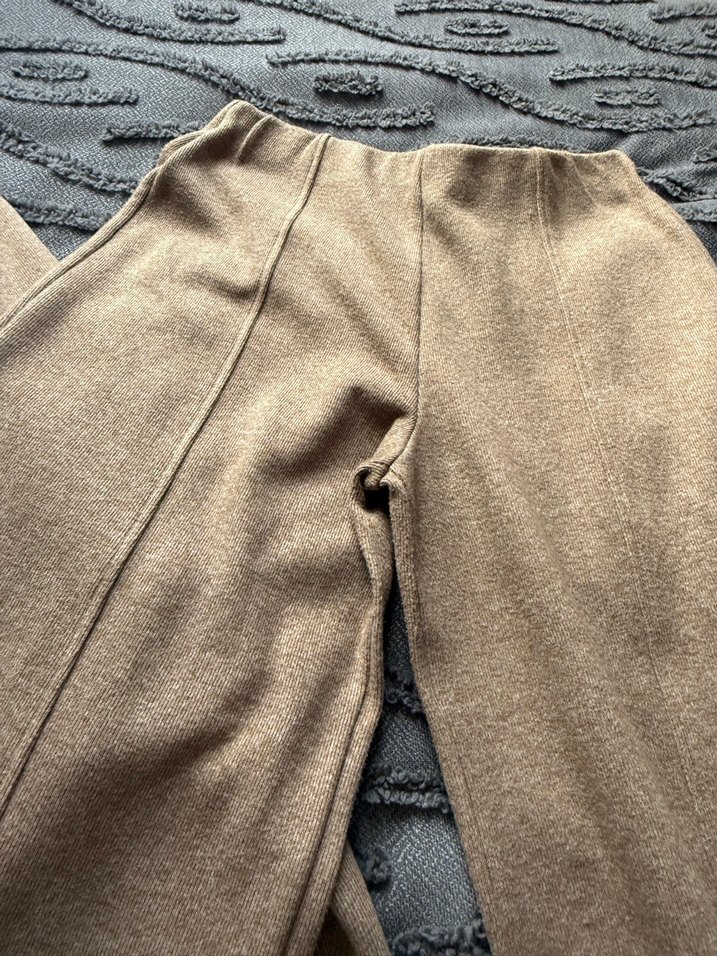 Süt kahve  Triko Kadın Uzun Takım - Görsel 3