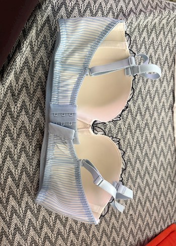 Nakışlı Beyaz Bohem Büstiyer - Görsel 2