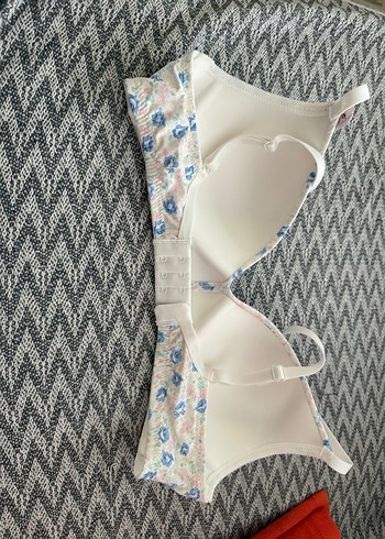 Çiçek Desenli Pembe Bohem Sütyen - Görsel 2