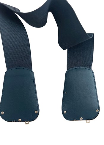 Lacivert - gold Tokalı Kadın Kemer - Görsel 2