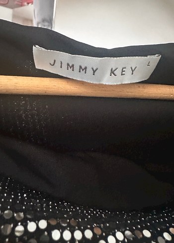 Parlak mini payetli Mini Etek - Görsel 3