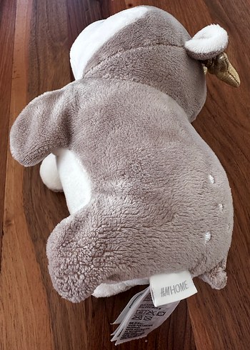 Gri ve Kahverengi Peluş Oyuncak - Görsel 3