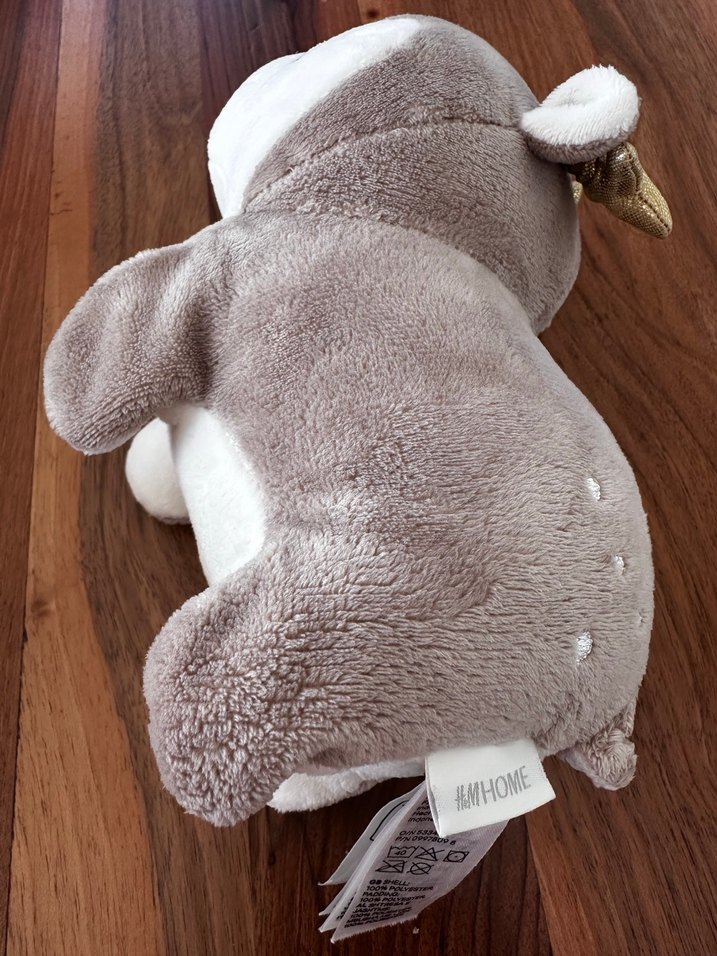 Gri ve Kahverengi Peluş Oyuncak - Görsel 3