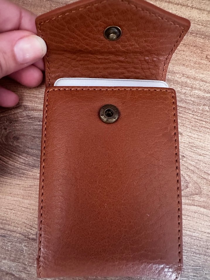 Kahverengi Deri Kartlıl - Görsel 2