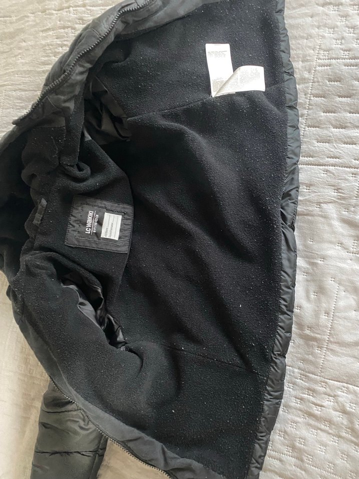 Kapüşonlu Gri Erkek Çocuk Mont - Görsel 4