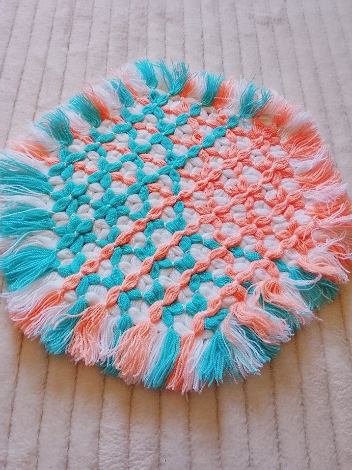 Çok Renkli Örgü Banyo lifi adet fiyatdır - Görsel 4