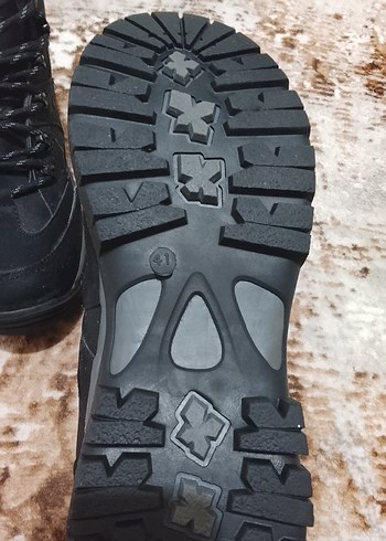 Siyah Bağcıklı Erkek Kauçuk Bot - Görsel 4