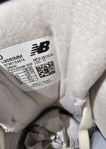 NEW BALANCE 9060 BEYAZ EKRU KARIŞIMI - Görsel 7
