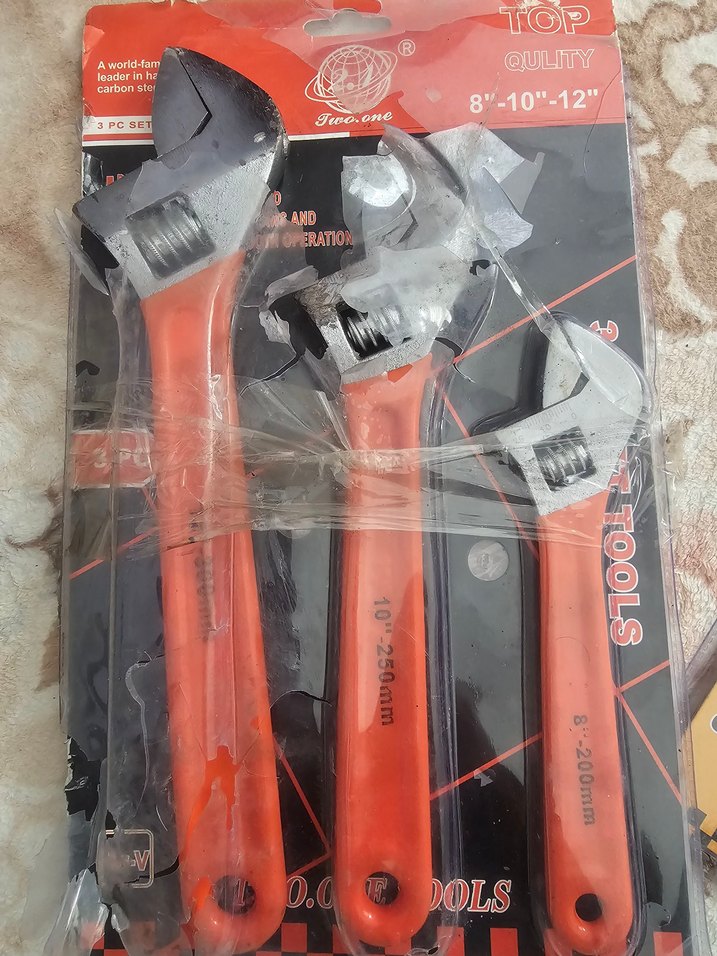 3 Boyut Ayarlı Kırmızı Anahtar Seti - Görsel 3