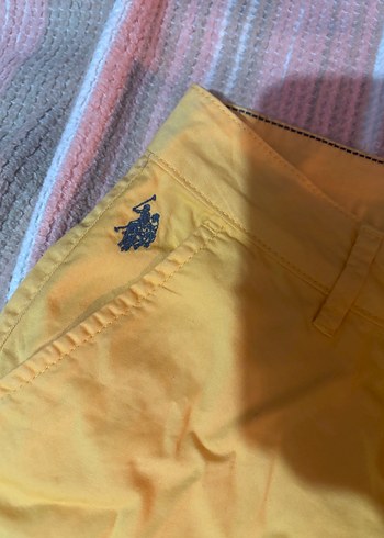 Sarı Şort Rahat Kesim - Görsel 2