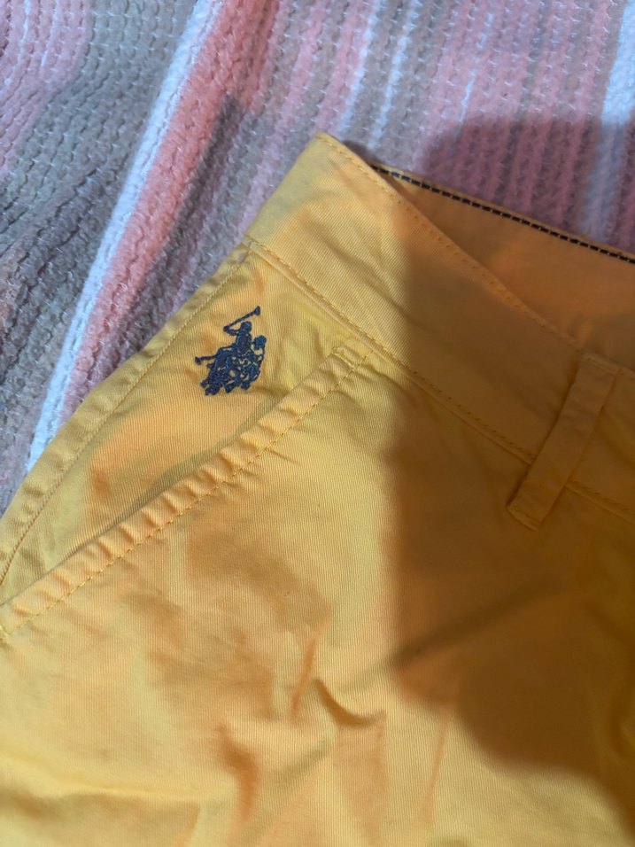 Sarı  Şort Rahat Kesim - Görsel 2