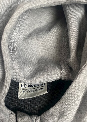 Erkek Çocuk Fermuarlı Gri Sweatshirt - Görsel 2