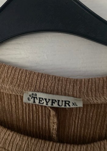 Kadın Kahverengi Uzun Keten Elbise - Görsel 3