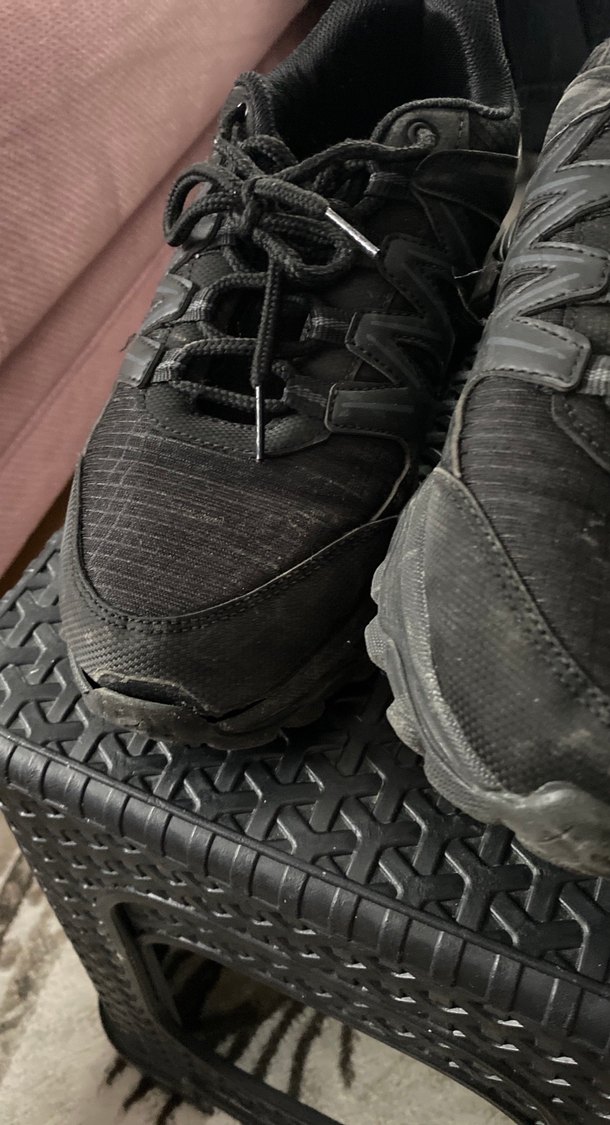 Siyah Gotik Erkek Ayakkabı Bağcığı - Görsel 2