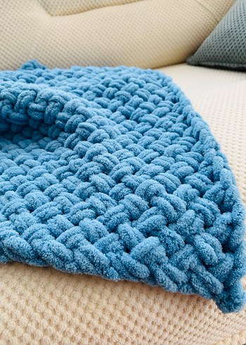 Pufy bebek battaniyesi panduf hediyeli - Görsel 2