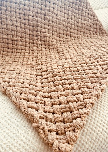 Pufy bebek battaniyesi panduf hediyeli - Görsel 2