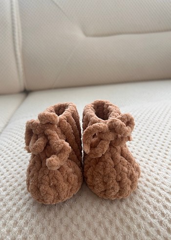 Pufy bebek battaniyesi panduf hediyeli - Görsel 3