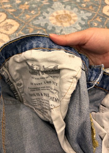 Levis Erkek Loose Fit Denim Jean Pantolon - Görsel 4