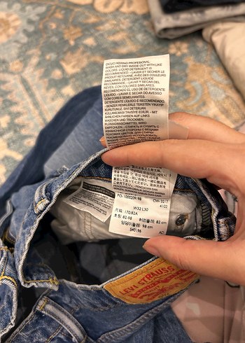 Levis Erkek Loose Fit Denim Jean Pantolon - Görsel 3