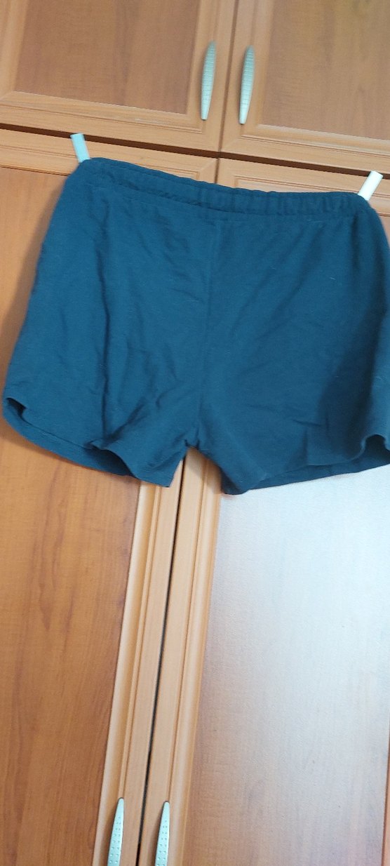 Lacivert Hamile Keten Midi Şort - Görsel 4