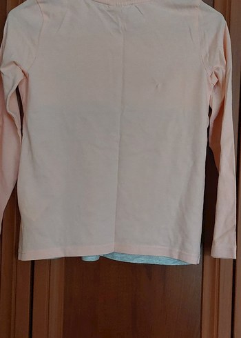 Kız Çocuk Unicorn Baskılı Uzun Kollu Tişört - Görsel 6