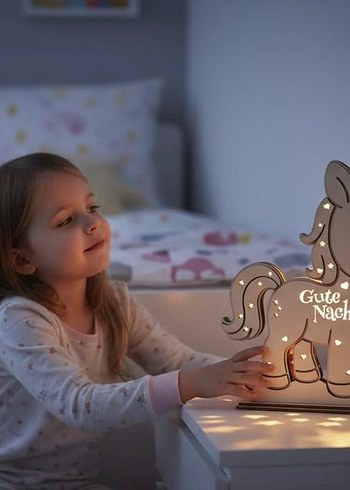 Işıklı Light Box Çocuk Uyku Odası Aksesuar - Görsel 2